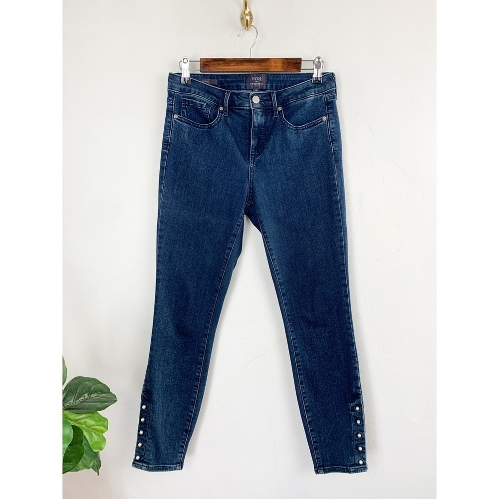 NYDJ For Chico’s Skinny Lift & Tuck Jeans Sz 4